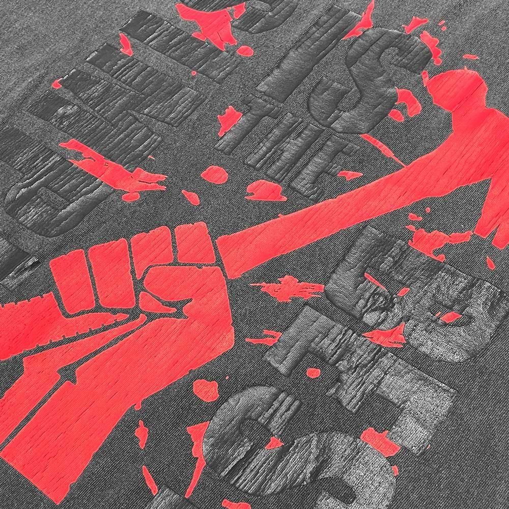 THE SUGAR PUNCH | SAKAMOTO DAYS S/S T-SHIRT (SHISHIBA) / BLACK