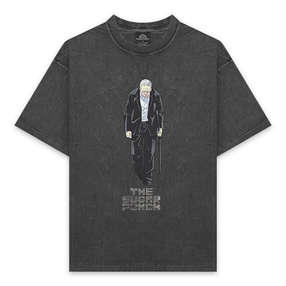 THE SUGAR PUNCH | SAKAMOTO DAYS S/S T-SHIRT (TAKAMURA) / BLACK