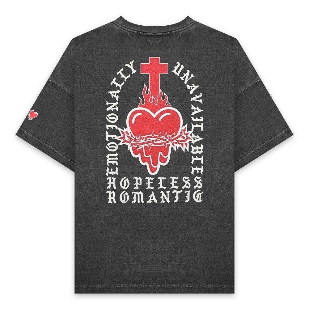 EMOTIONALLY UNAVAILABLE | EU LOGO CL SS TEE / BLACK