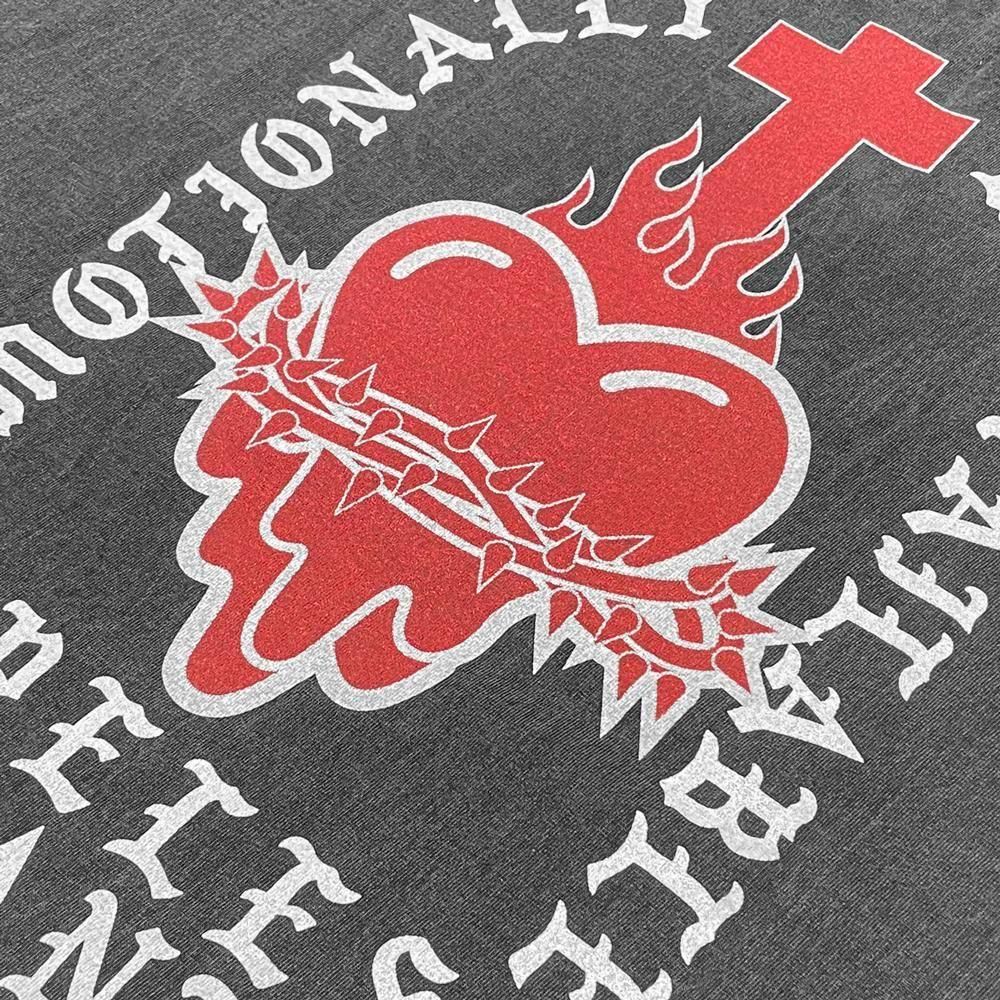 EMOTIONALLY UNAVAILABLE | EU LOGO CL SS TEE / BLACK