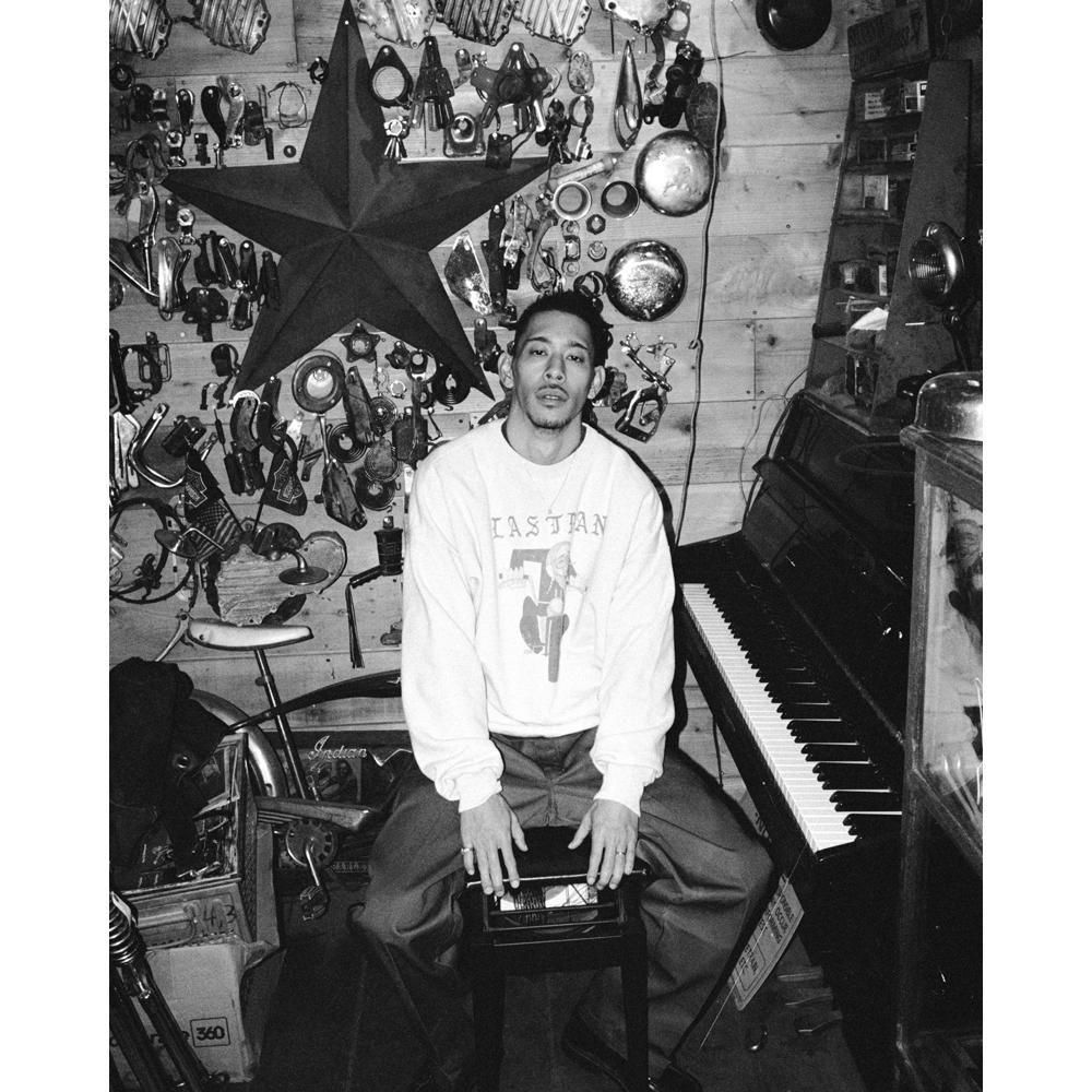 LASTMAN | JESUS NECKLACE -RAYDBACK-  / SILVER