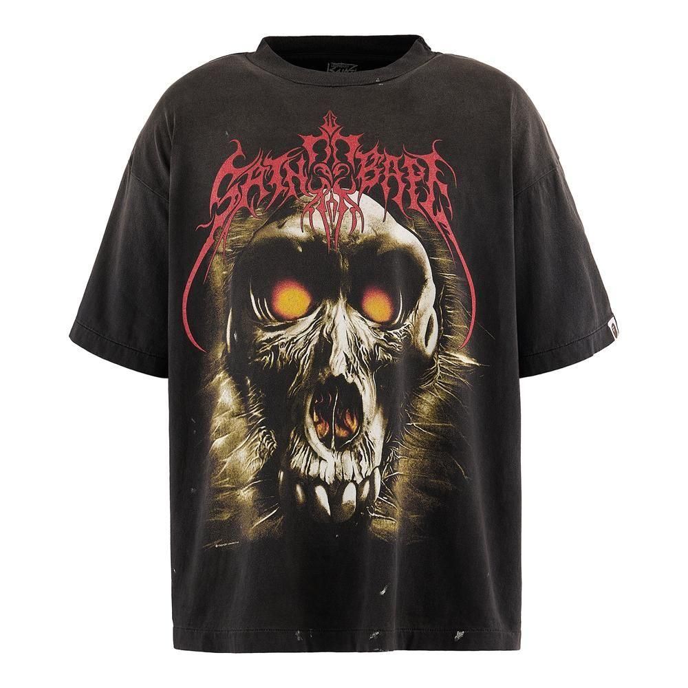 SAINT MXXXXXX | BAPE_SS TEE SAINT BAPE / BLACK