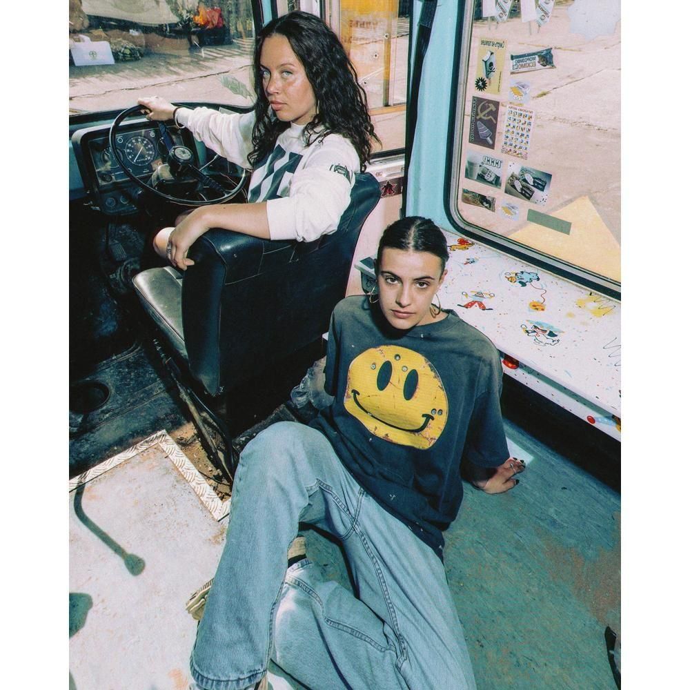 SAINT MXXXXXX | KLF_SS TEE SMILE / BLACK