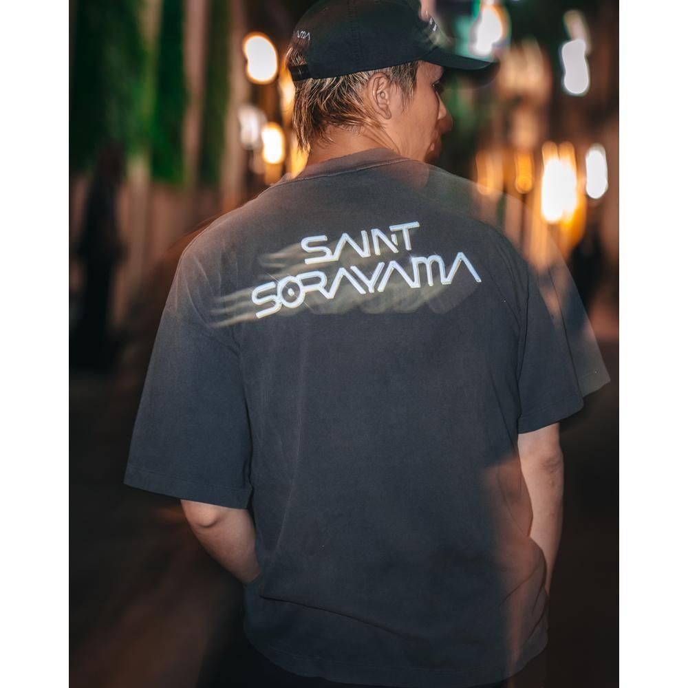 SAINT MXXXXXX | SRYM_SS TEE MASK / BLACK