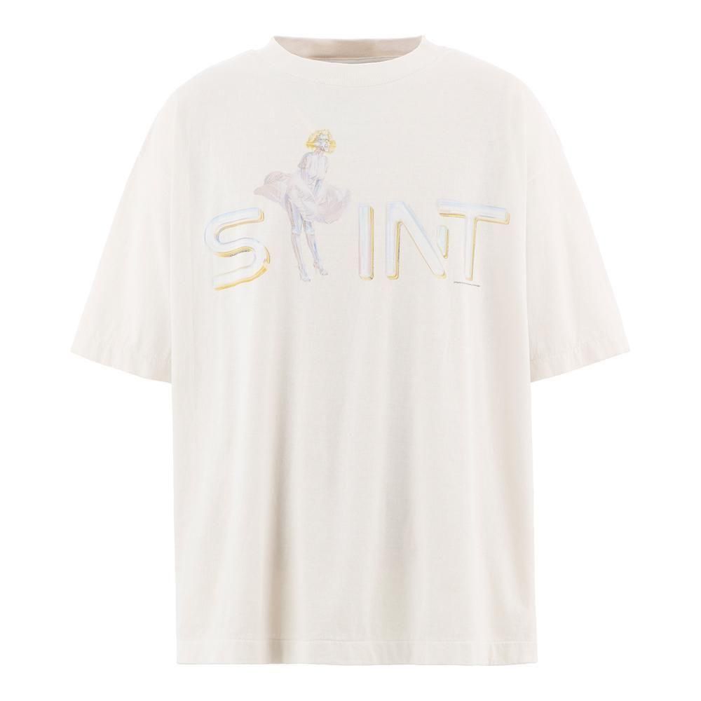 SAINT MXXXXXX | SRYM_SS TEE LOVERS / WHITE