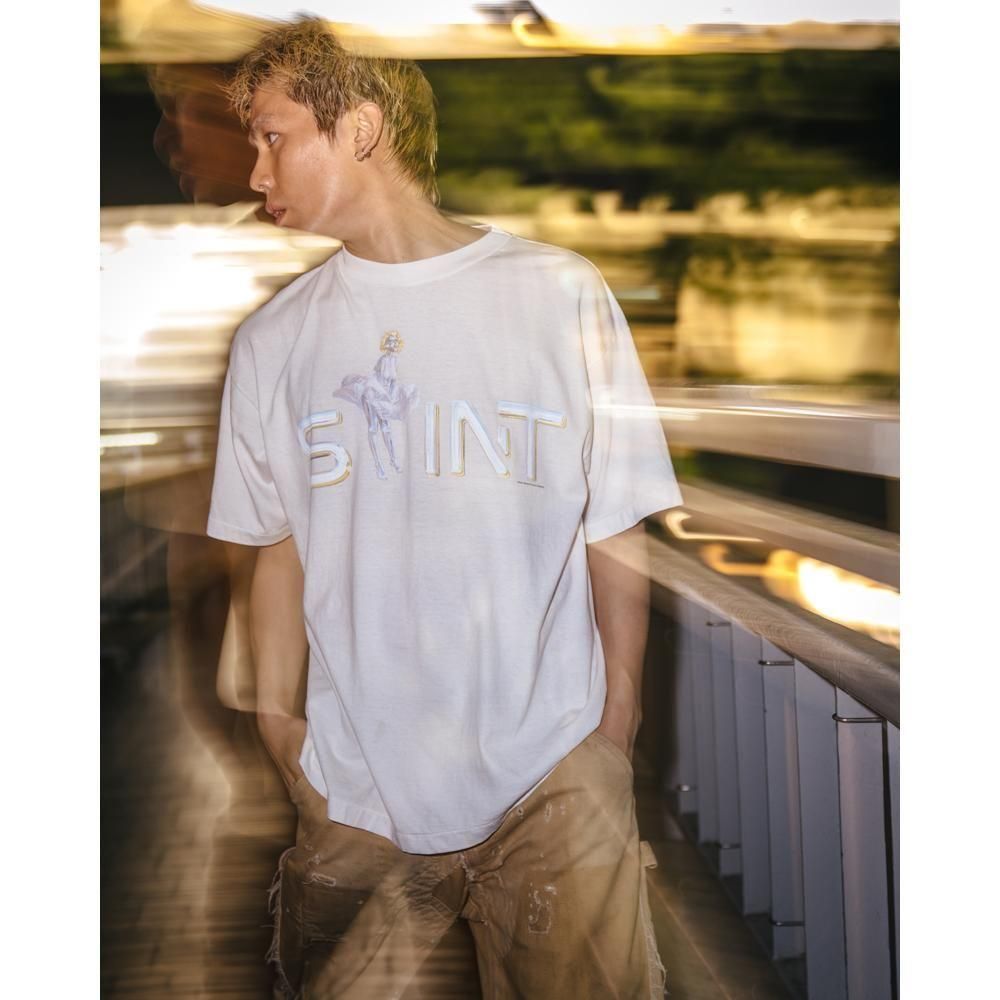 SAINT MXXXXXX | SRYM_SS TEE LOVERS / WHITE