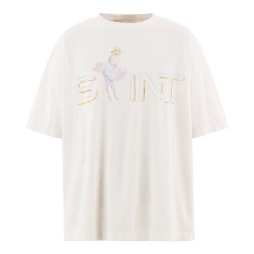 SAINT MXXXXXX | SRYM_SS TEE LOVERS / WHITE