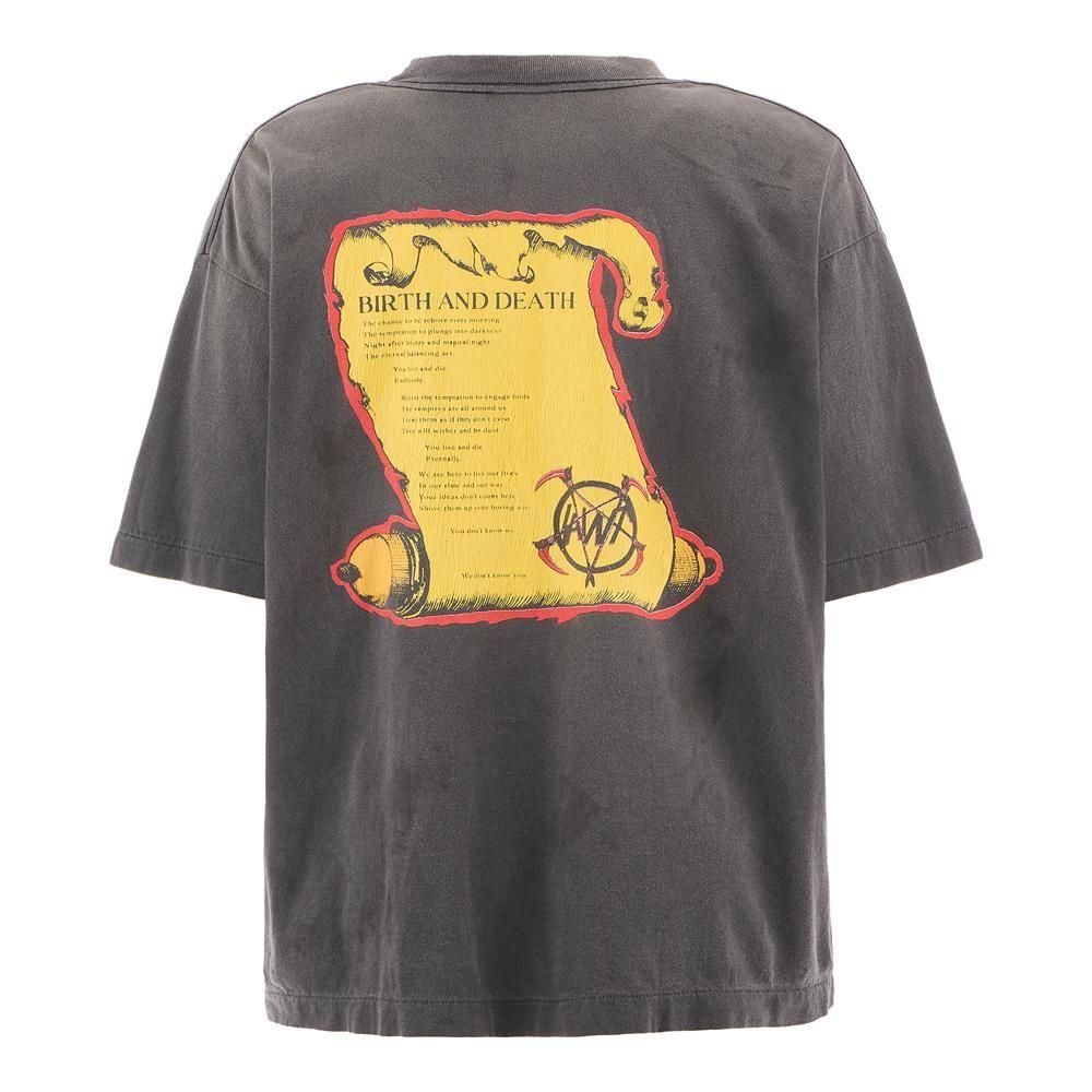SAINT MXXXXXX | SS TEE BIRTH AND DEATH / BLACK