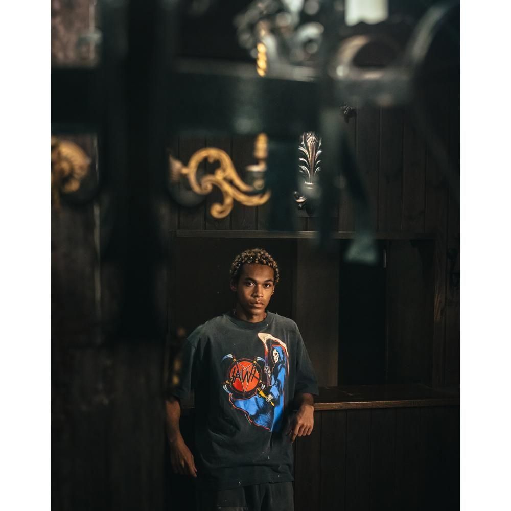 SAINT MXXXXXX | SS TEE BIRTH AND DEATH / BLACK