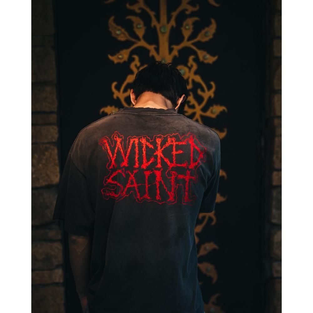 SAINT MXXXXXX | SS TEE HOLY SAINT / BLACK