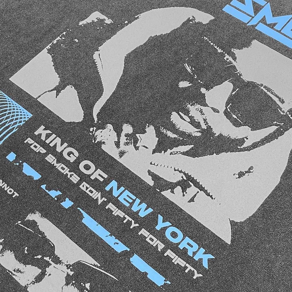 U/MUSIC | POP SMOKE KING OF NEW YORK SS TEE / BLACK
