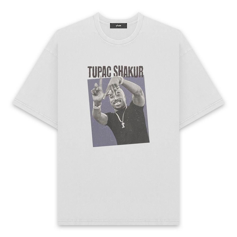 U/MUSIC | TUPAC LA PHOTO SS TEE / WHITE
