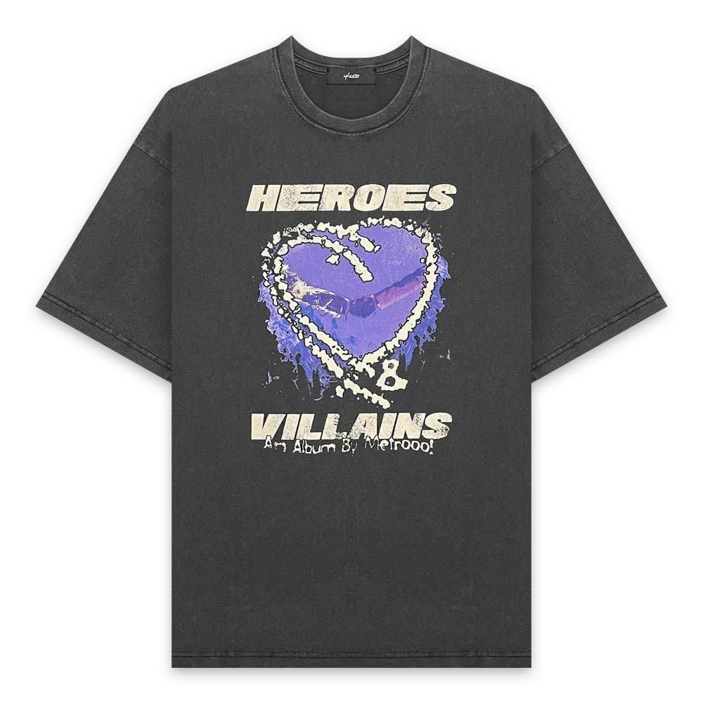 U/MUSIC | METRO BOOMIN HEROES&VILLAINS SS TEE / BLACK