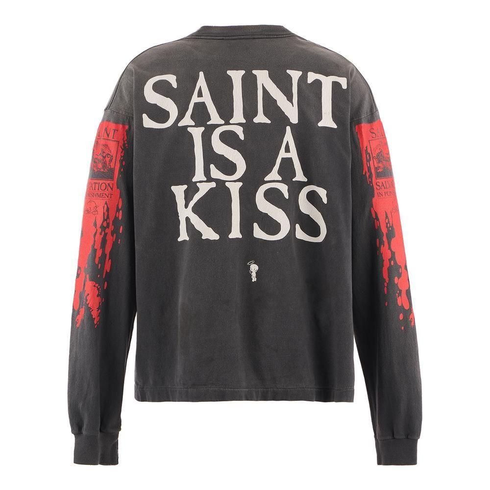 SAINT MXXXXXX | LS TEE SAINT IS A KISS / BLACK
