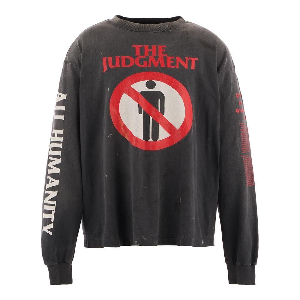 SAINT MXXXXXX | LS TEE THE JUDGMENT / BLACK