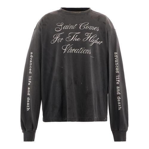 saint mxxxxxx saint youth ロンT SAINT Mxxxxxx LS TEE S>N>T XL BLACK SNT ロンT セントマイケル