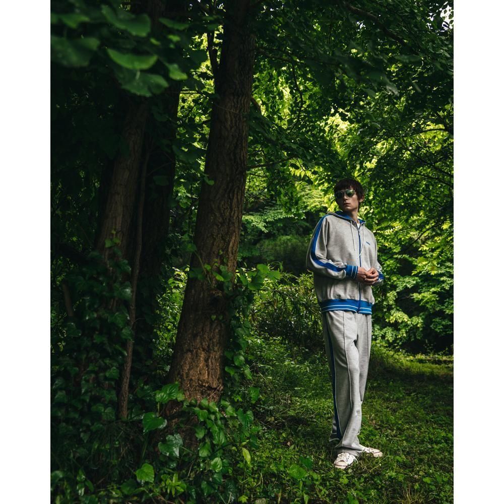 SAINT MXXXXXX | SWEAT PANTS SIDE LINE / GRAY