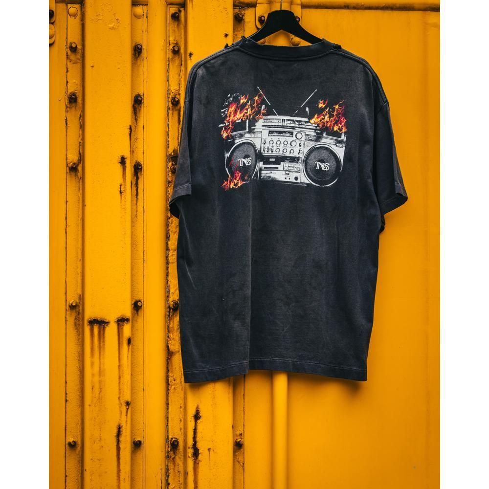 SAINT MXXXXXX | NAS_SS TEE / BLACK