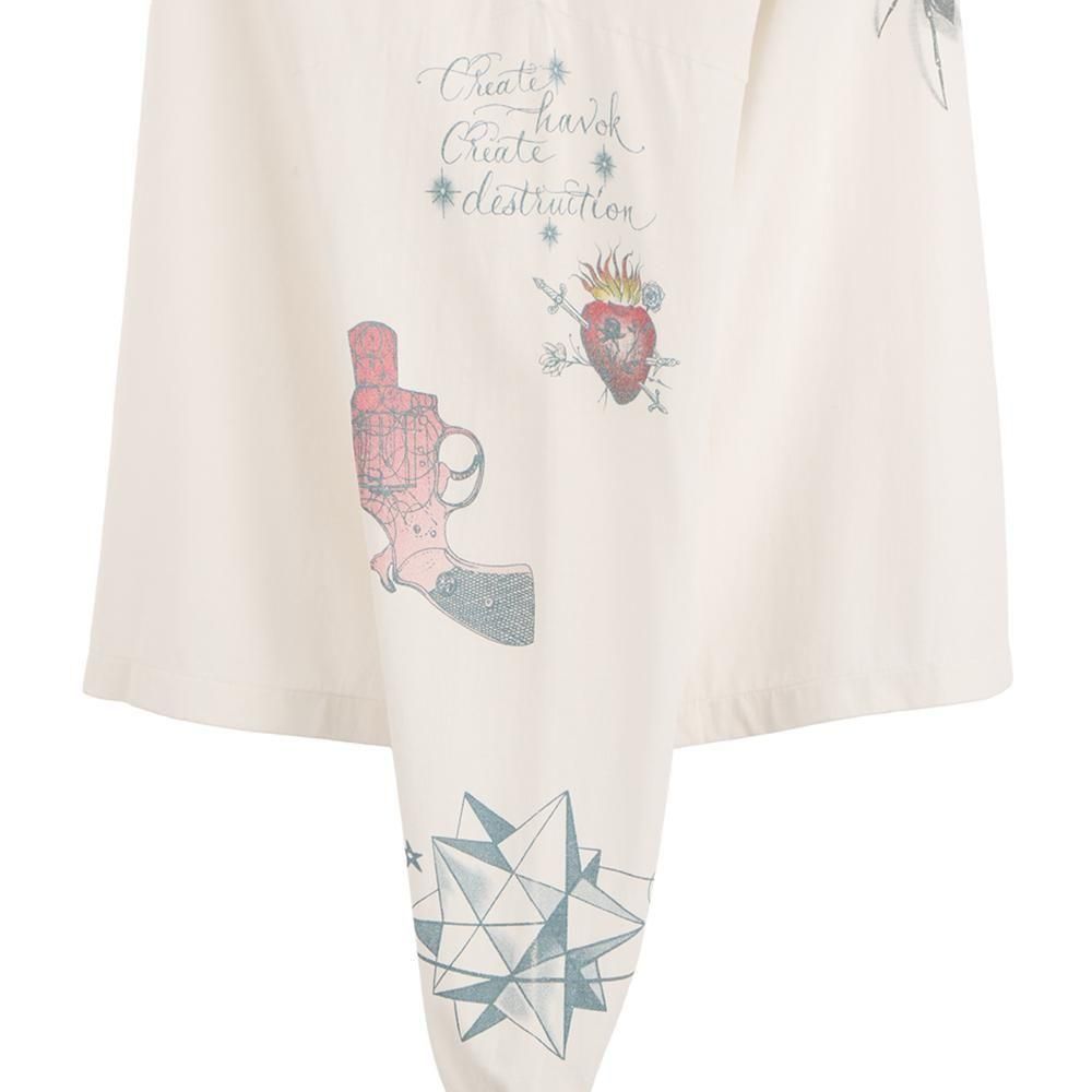 SAINT MXXXXXX | DW_LS TEE TATTOO / WHITE