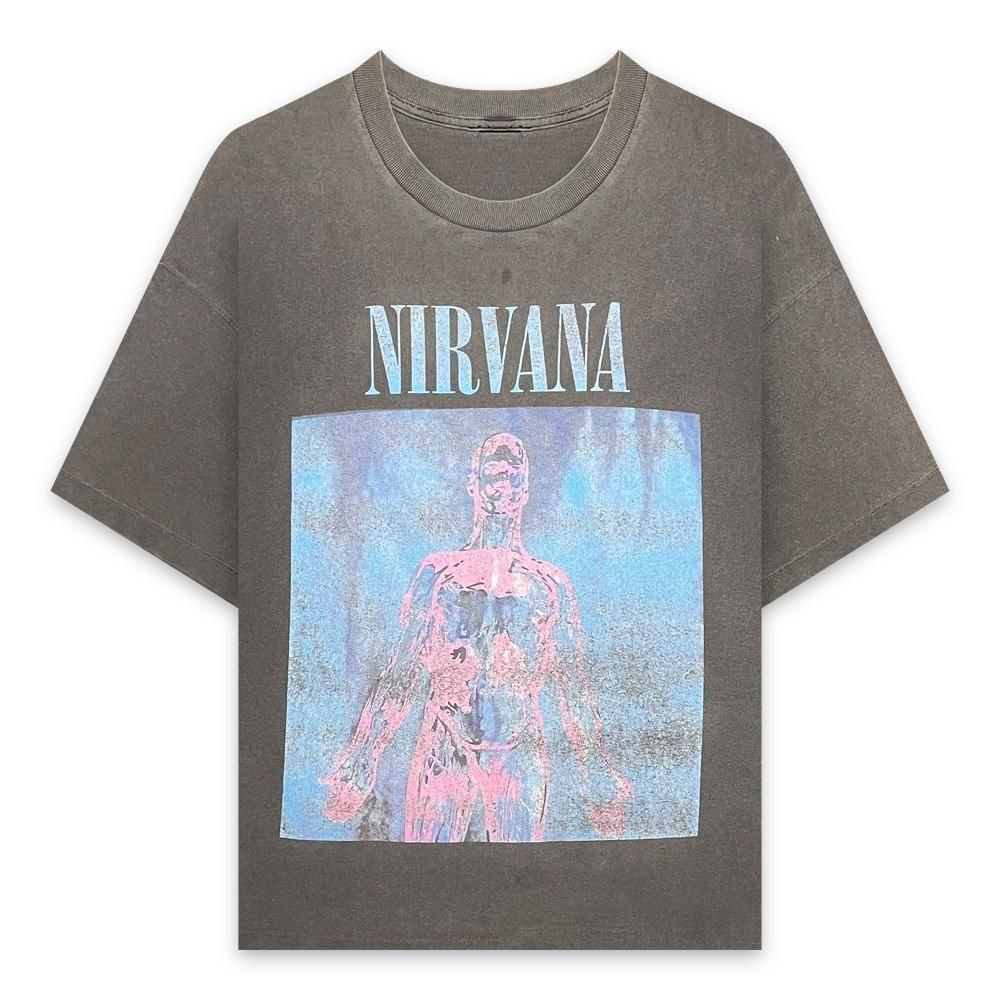 NIRVANA | SLIVER TEE(UNK) / BLACK