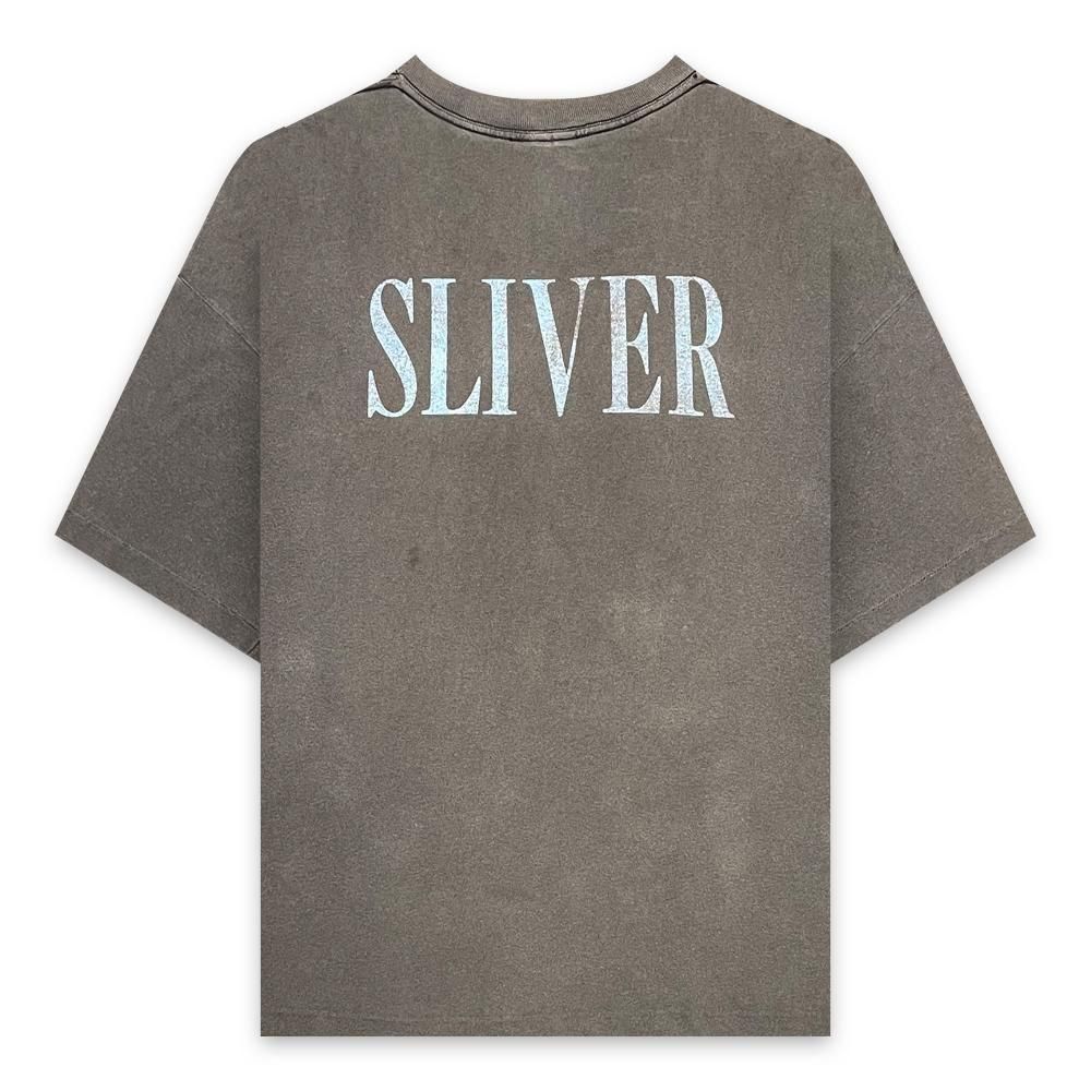 NIRVANA | SLIVER TEE(UNK) / BLACK