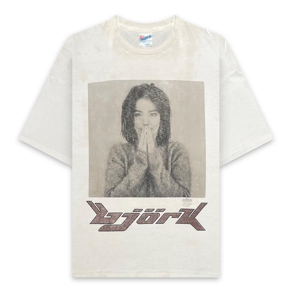 BJORK | DEBUT TEE(HANES) / WHITE