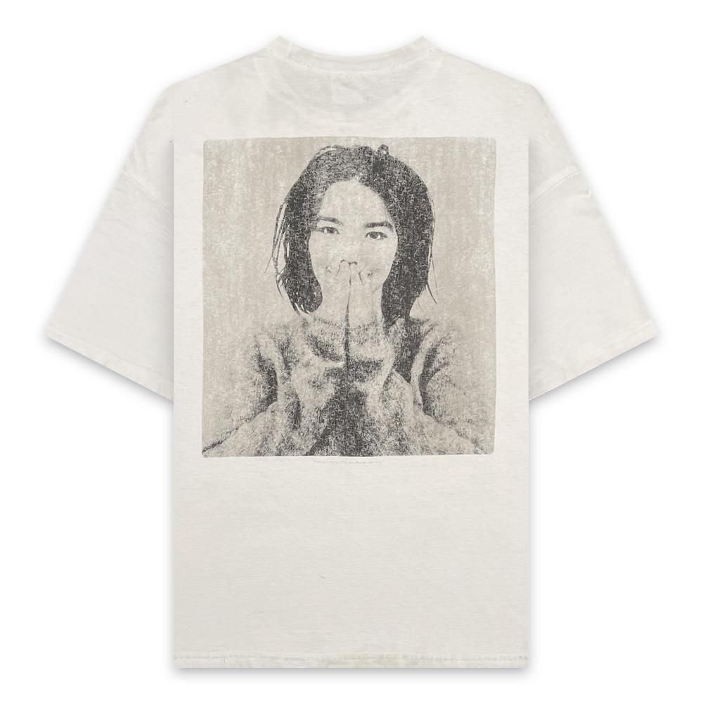 BJORK | DEBUT TEE(HANES) / WHITE