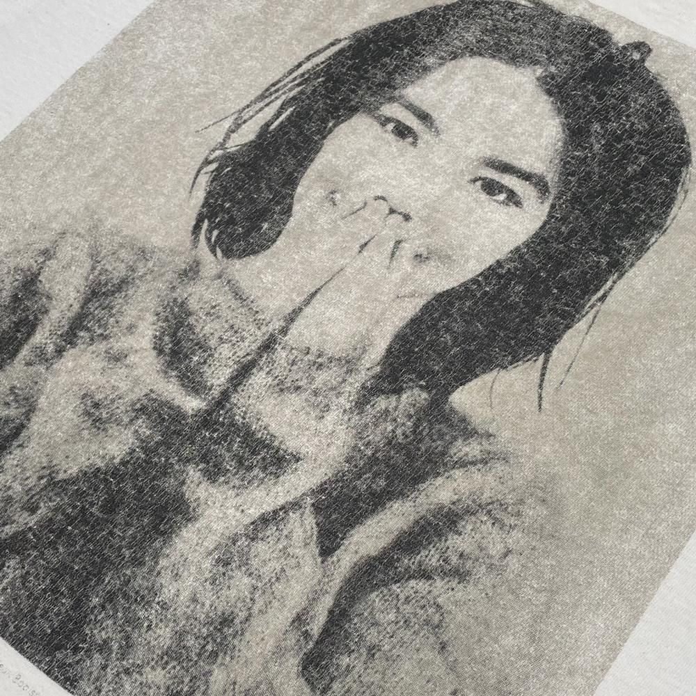 BJORK | DEBUT TEE(HANES) / WHITE