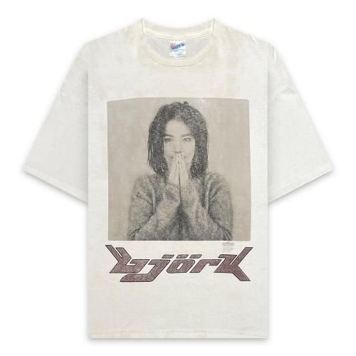 BJORK | DEBUT TEE(HANES) / WHITE