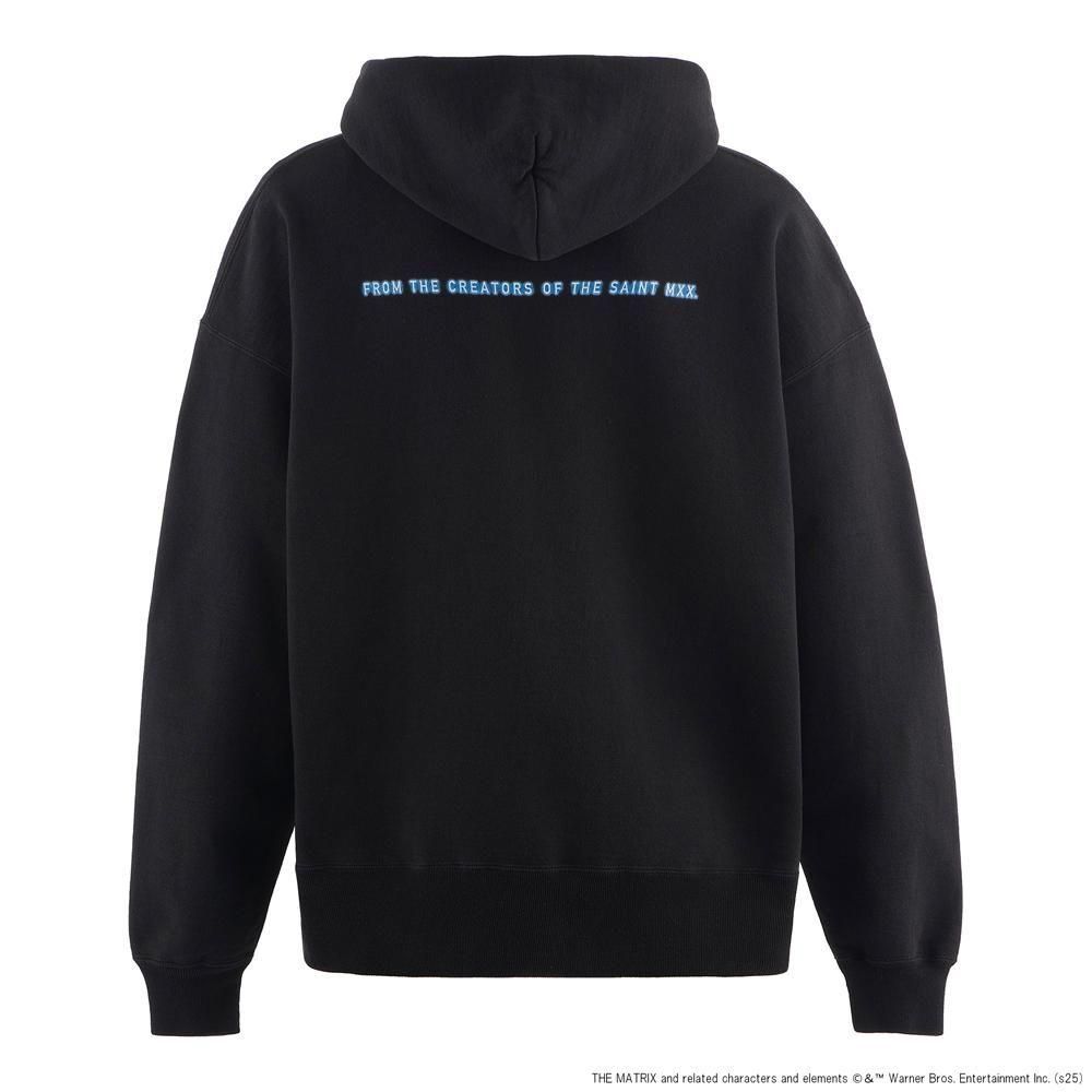 SAINT MXXXXXX | MTRX_HOODIE THE MATRIX / BLACK
