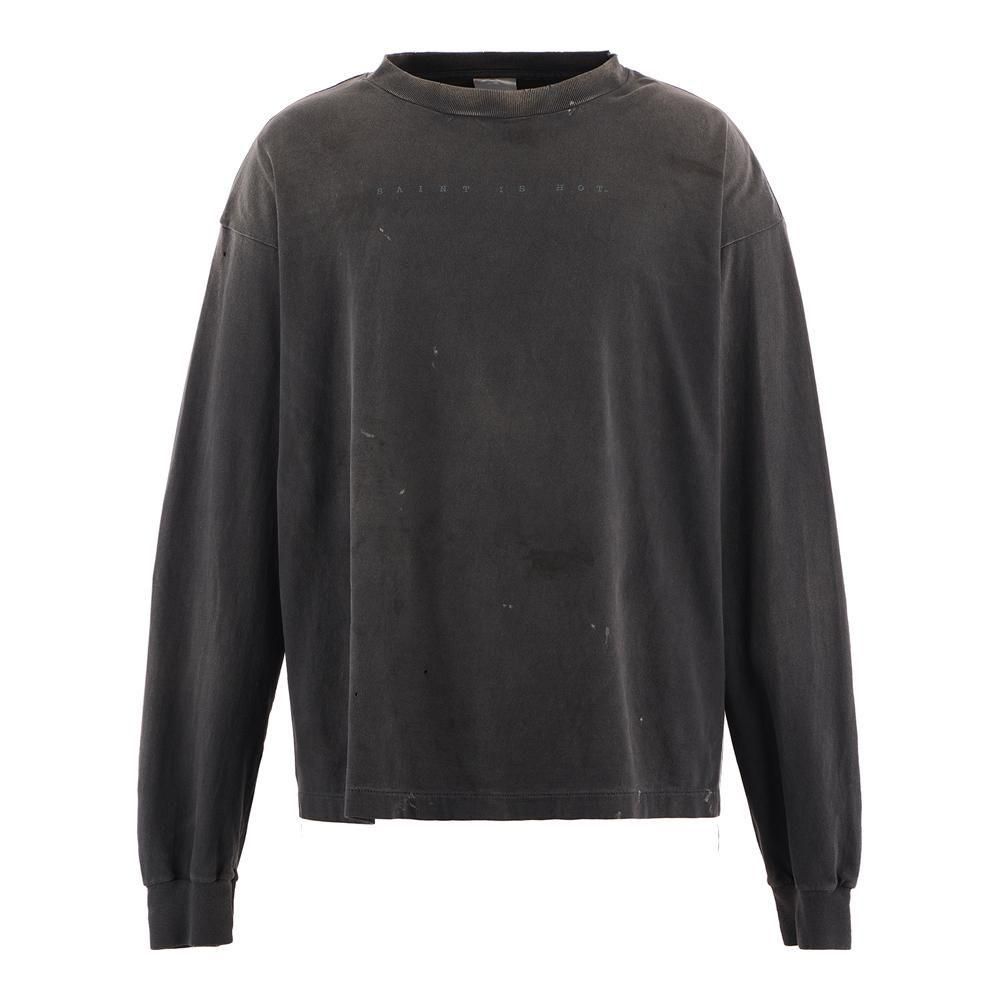 SAINT MXXXXXX | LS TEE X / BLACK