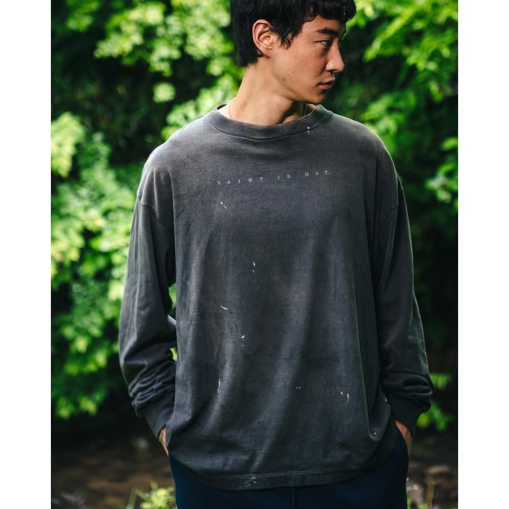 SAINT MXXXXXX | LS TEE X / BLACK
