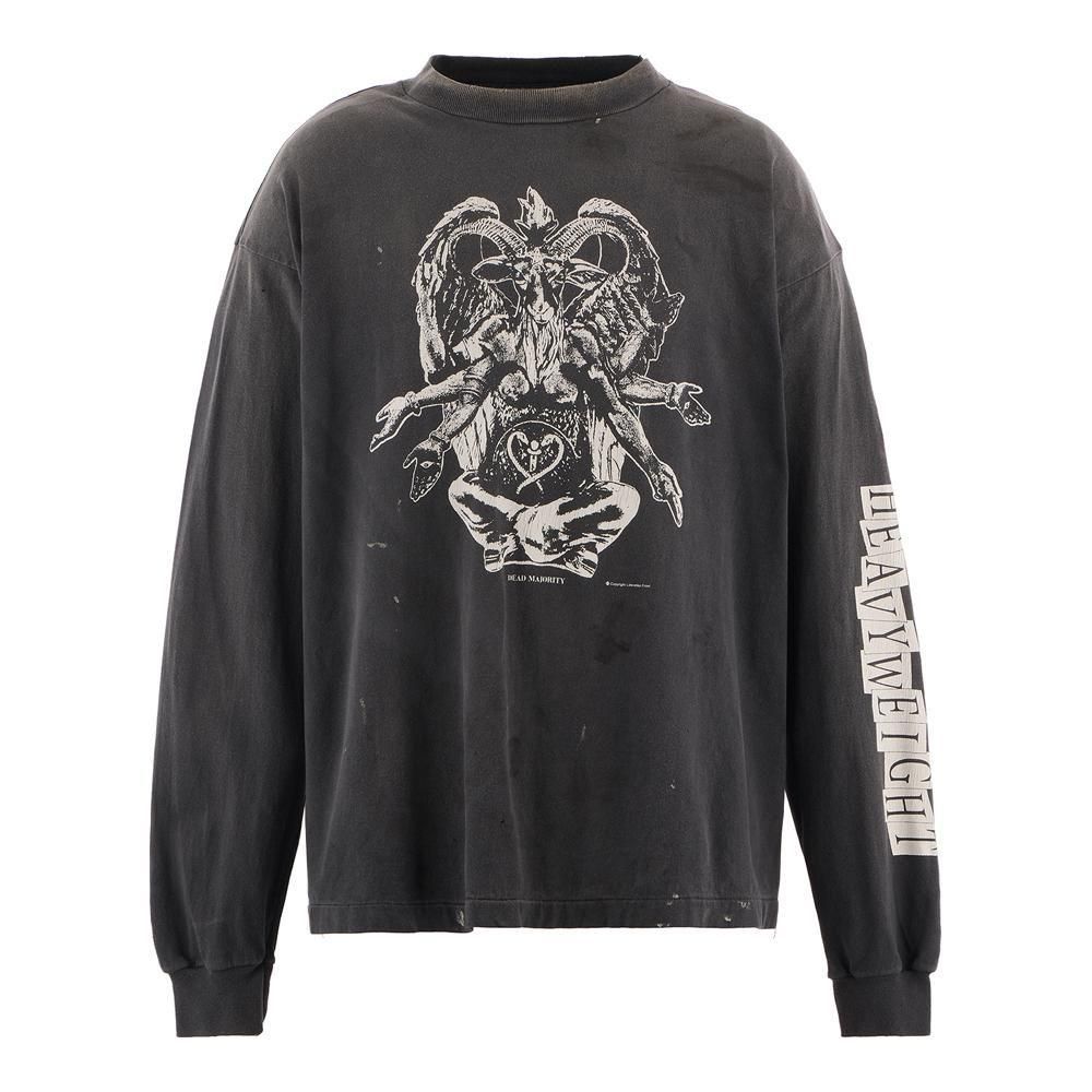 SAINT MXXXXXX | LS TEE HEAVY WEIGHT / BLACK