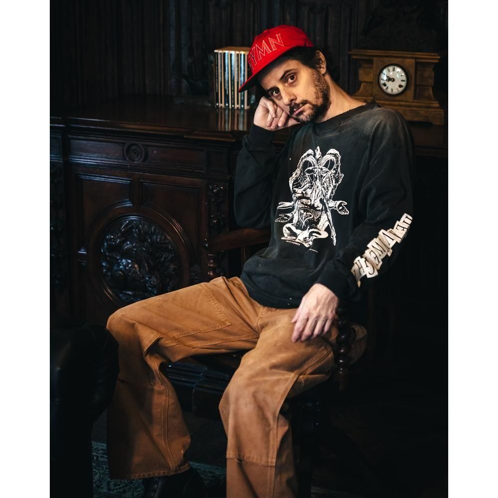 SAINT MXXXXXX | LS TEE HEAVY WEIGHT / BLACK