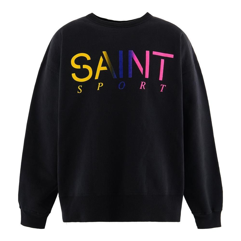 SAINT MXXXXXX | CRW NECK SWET SAINT SPORT / BLACK
