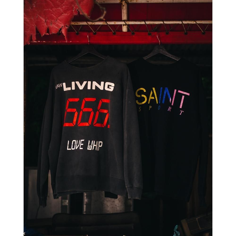 トップス SAINT Mxxxxxx CRW-N SWEAT/MX666 SAINT MXXXXXX(セントマイケル) 商品ページ - CRW NECK SWET 666