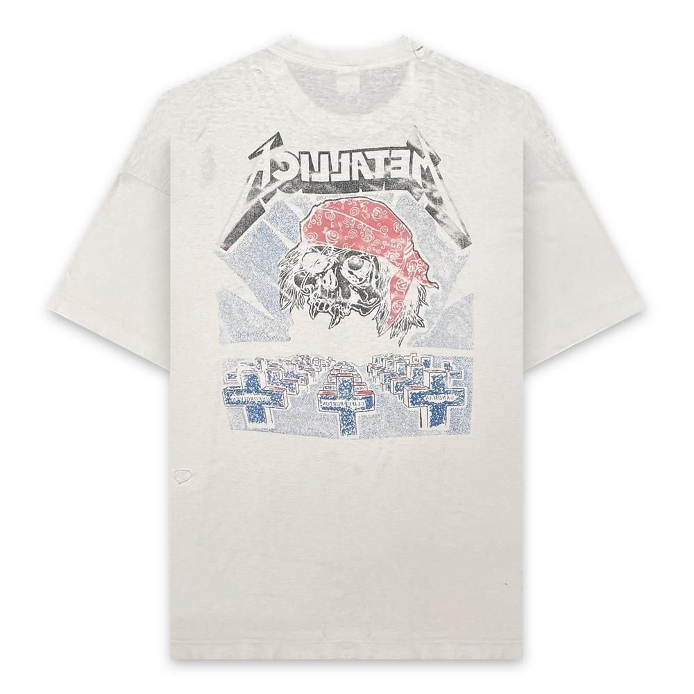 METALLICA | 90' BOOTLEG TEE(FRUIT OF THE ROOM) / WHITE