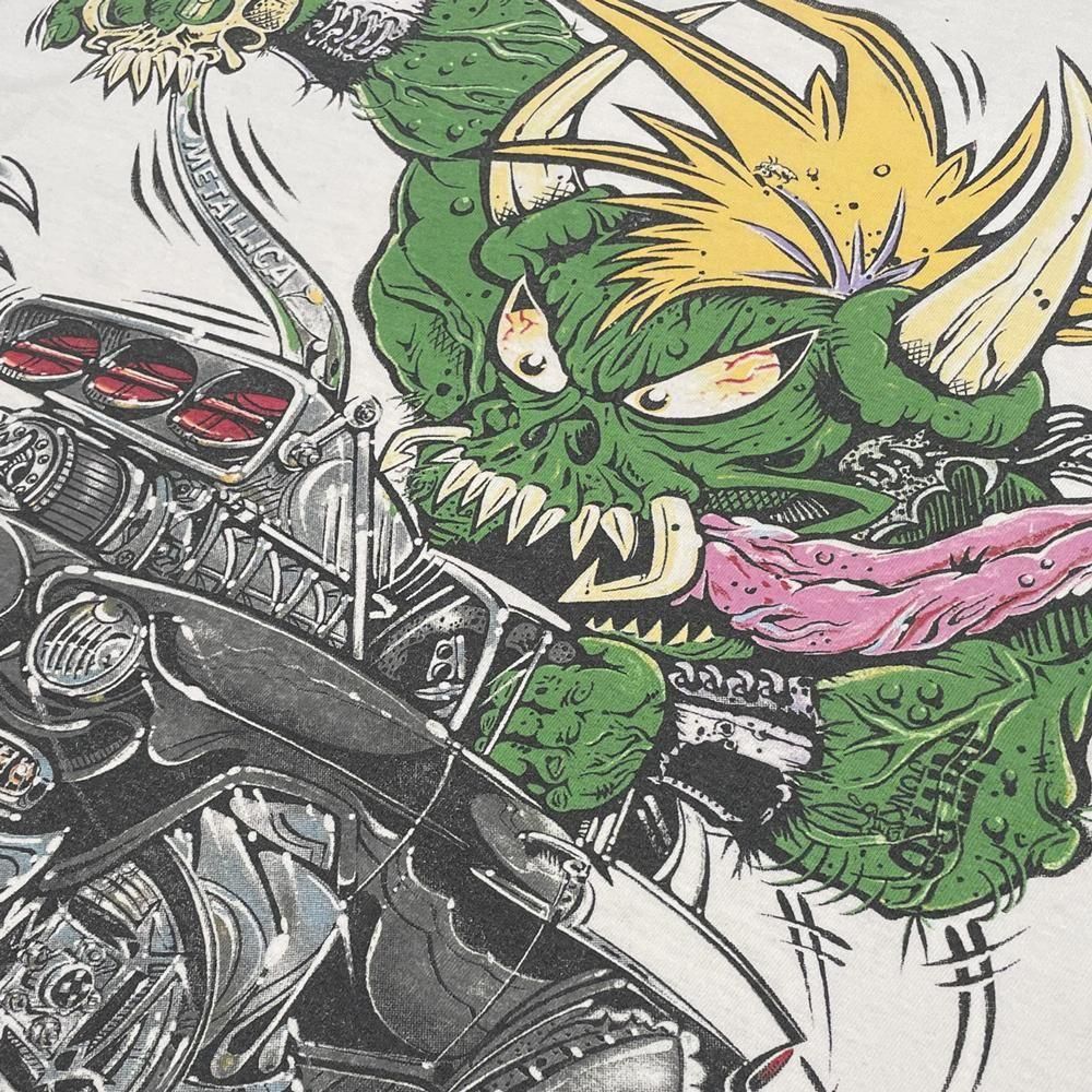 METALLICA | 1998 GIMME FUEL TOUR TEE(OPTIMA) / WHITE