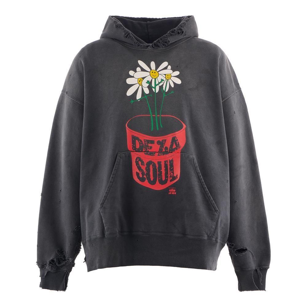 SAINT MXXXXXX | DLS_HOODIE DE LA SOUL / BLACK