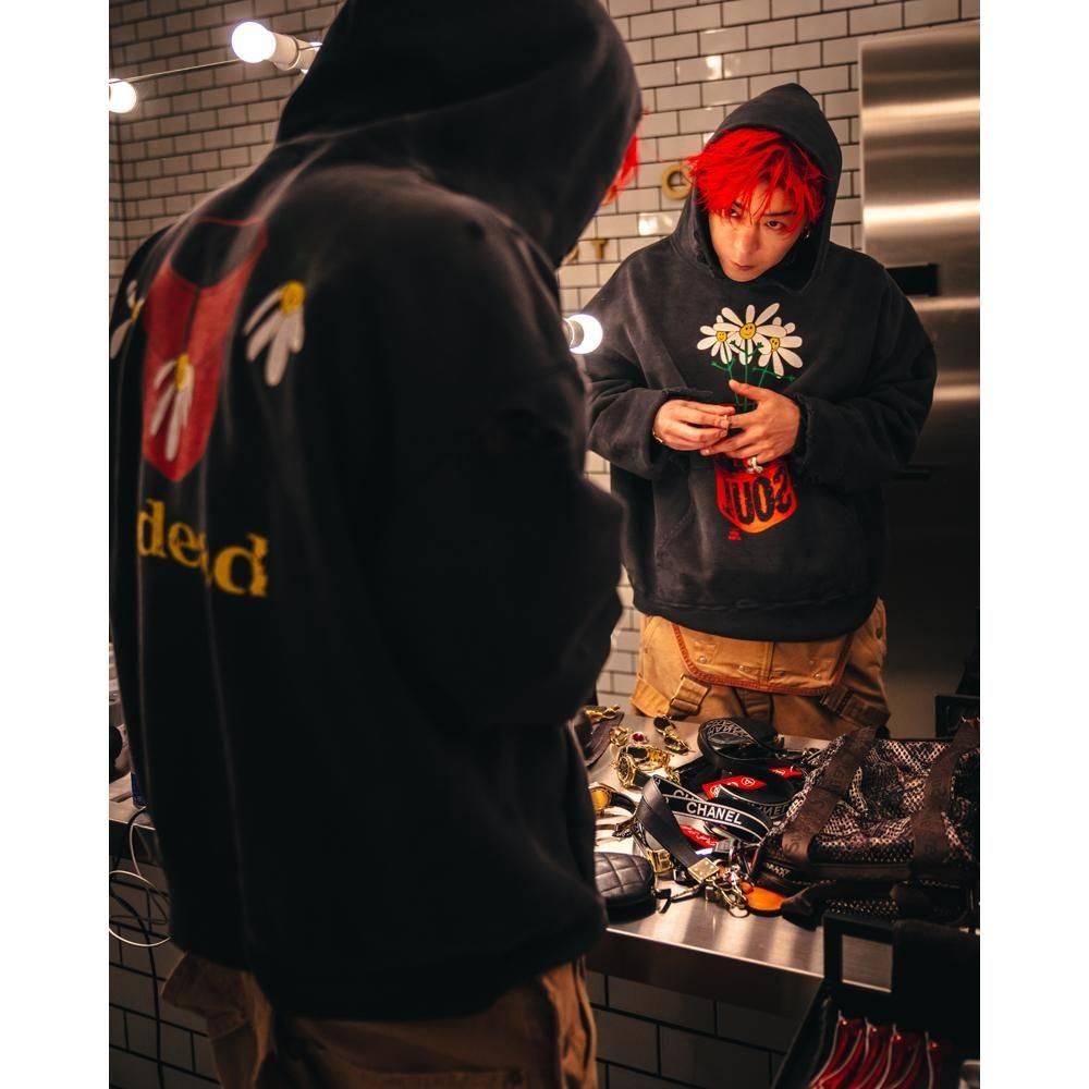 SAINT MXXXXXX | DLS_HOODIE DE LA SOUL / BLACK