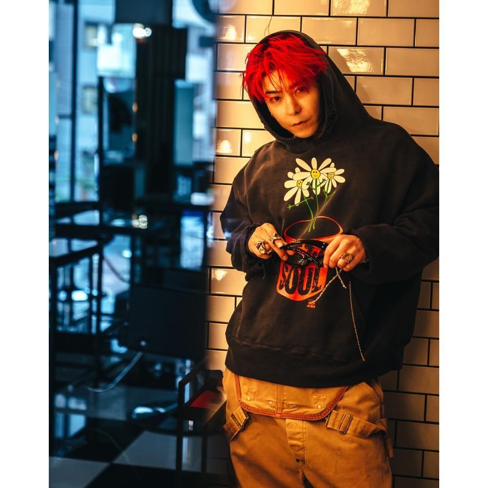 SAINT MXXXXXX | DLS_HOODIE DE LA SOUL / BLACK