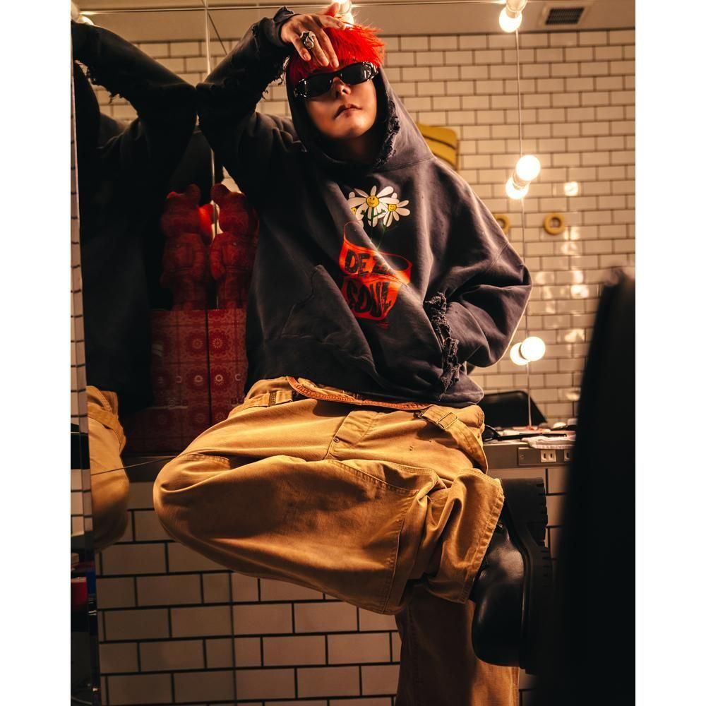 SAINT MXXXXXX | DLS_HOODIE DE LA SOUL / BLACK