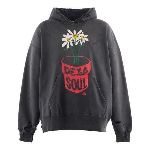 SAINT MXXXXXX | DLS_HOODIE DE LA SOUL / BLACK