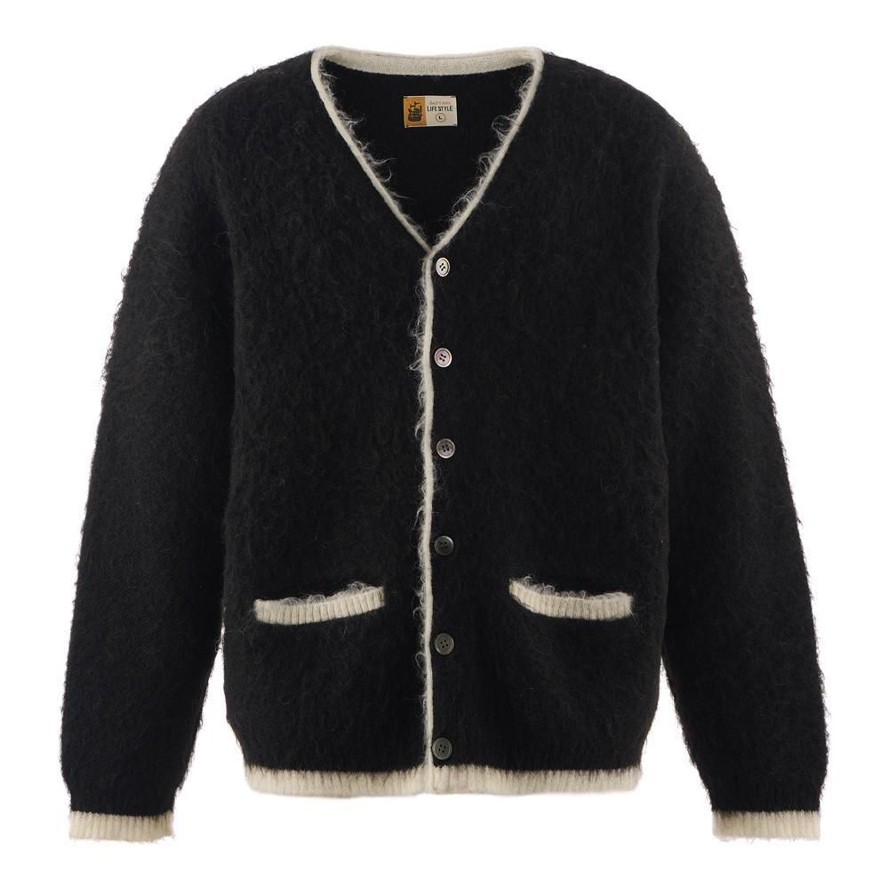 SAINT MXXXXXX | KNIT CARDIGAN TRIM / BLACK