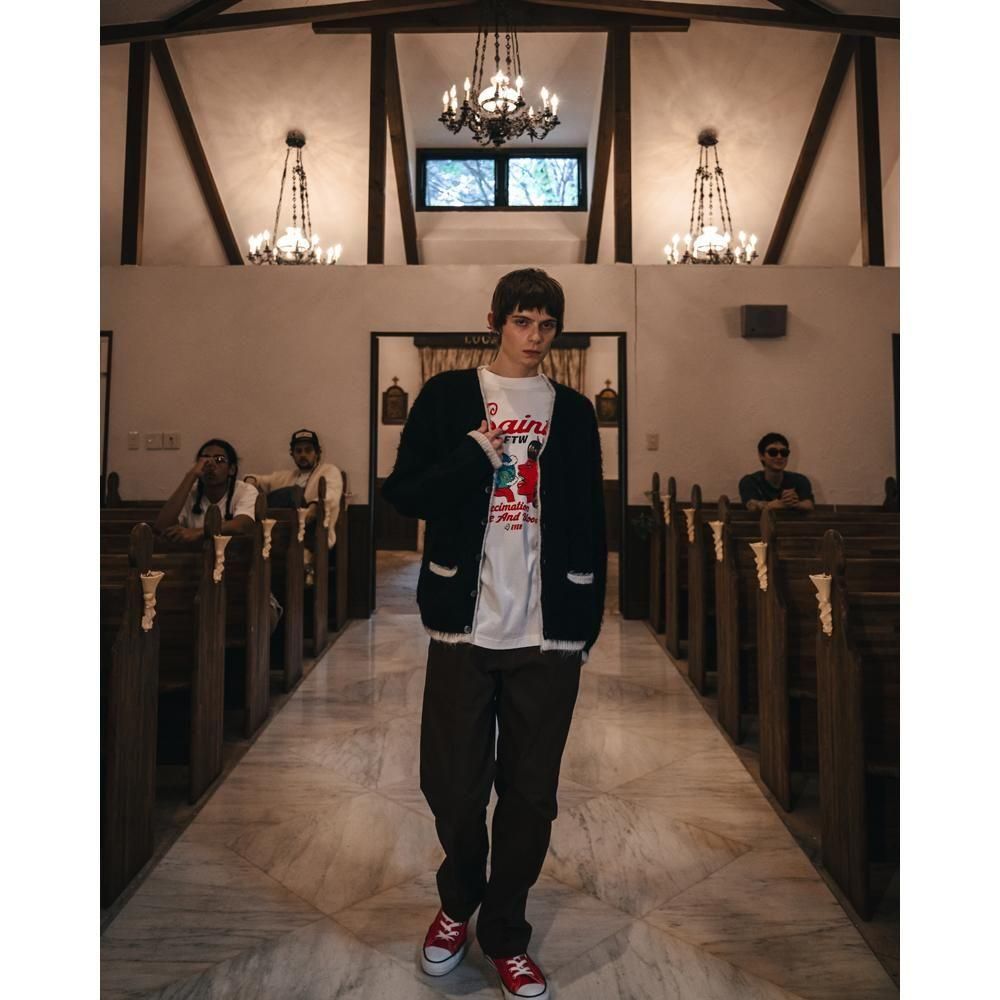 SAINT MXXXXXX | KNIT CARDIGAN TRIM / BLACK