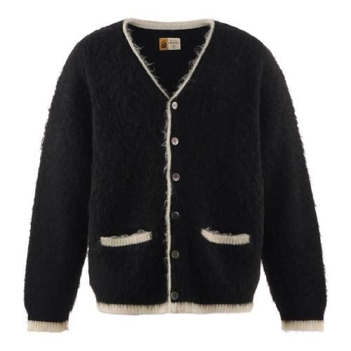 SAINT MXXXXXX | KNIT CARDIGAN TRIM / BLACK