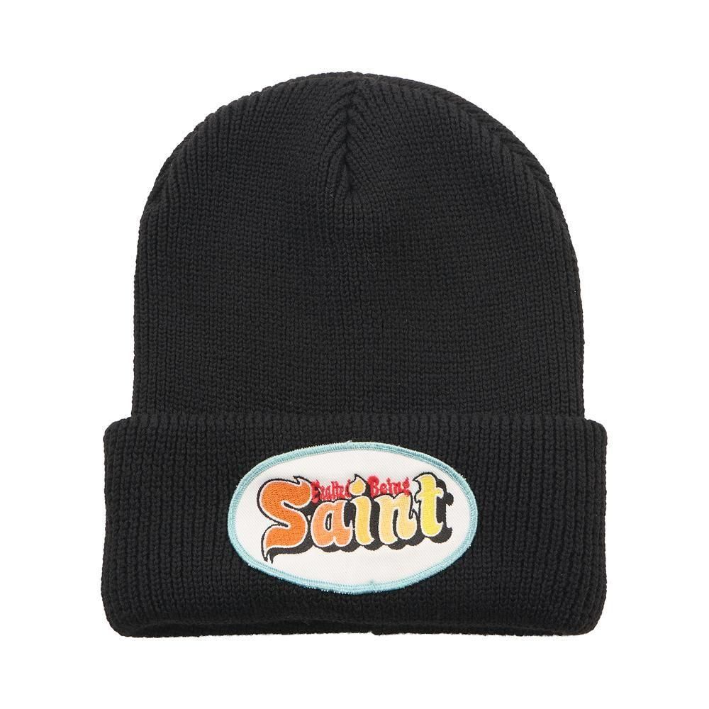 SAINT MXXXXXX | KNIT CAP SAINT / BLACK