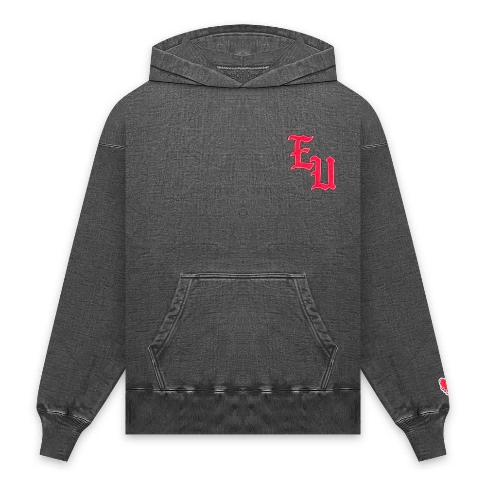EMOTIONALLY UNAVAILABLE | EU LOGO CL HOODIE / BLACK