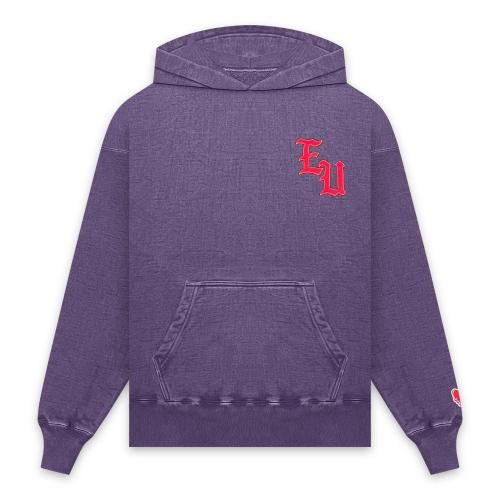 EMOTIONALLY UNAVAILABLE | EU LOGO CL HOODIE / NAVY