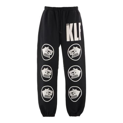 SAINT MXXXXXX | KLF_SWEAT PANTS KLF / BLACK
